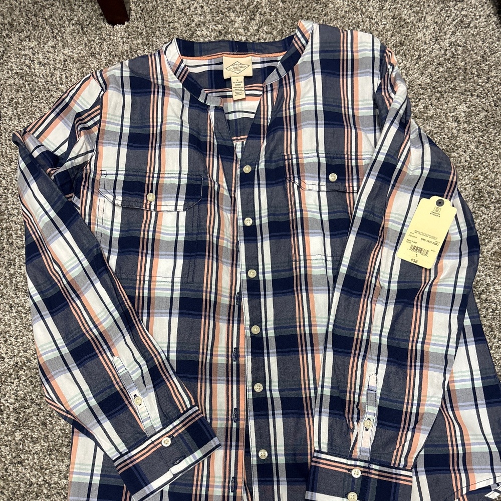 Long sleeve button down shirt
